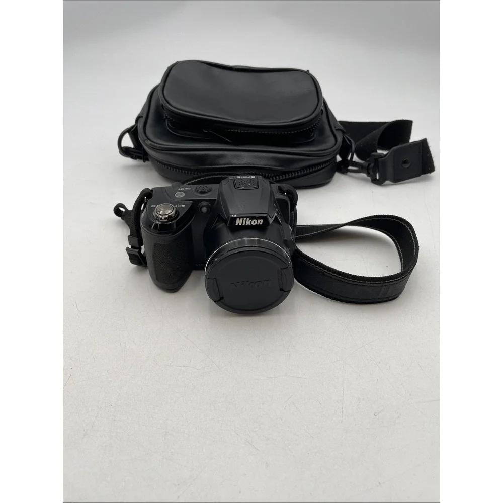 Nikon Coolpix L120 14.1MP Compact Bridge Camera 21x Optical Zoom Black - Tested